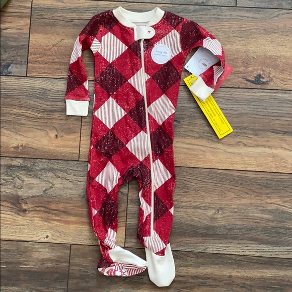 Burts bees footed pjs - Picture 1 of 2